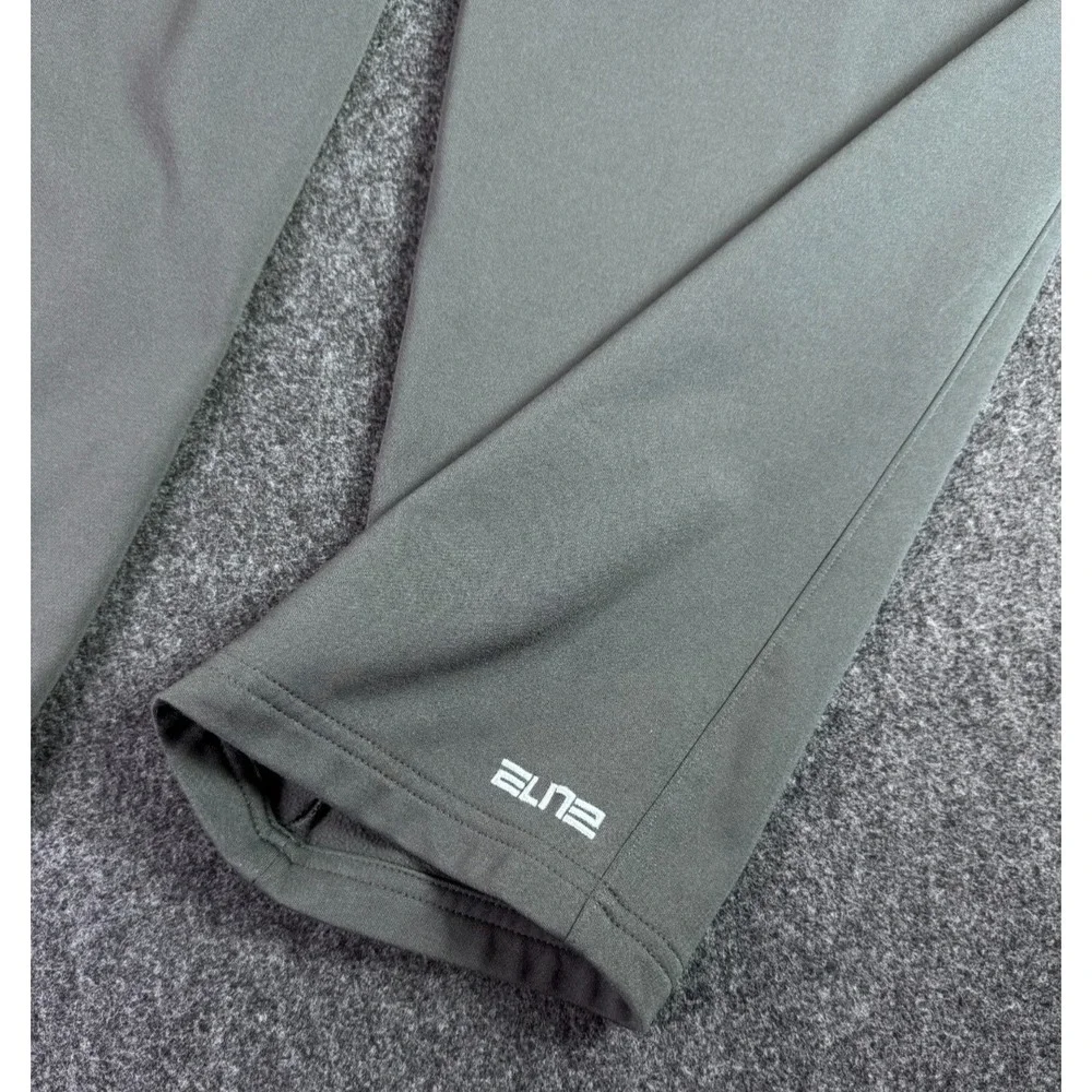 Jordan Nike Elite University of Michigan Joggers Mens L Grey Sweatpants NCAA